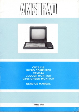 Vintage Amstrad FX5000 Manual de servicio facsímil de fax Raro 